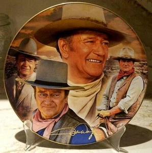 John Wayne Hero for a Century, Frontier Horizon Bradford Exchange Plate - Picture 1 of 1