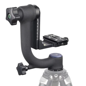 Teste treppiede gimbal treppiede testa panoramica professionale gimbal testa a sfera treppiede - Foto 1 di 9
