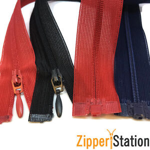 OPEN END Invisible Concealed Nylon Zips Hidden Zippers #3 (IOE)