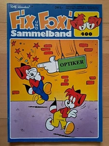 Fix + Foxi Sammelband Nr.400 von 1993 mit Poster David Hasselhoff - TOP Z0 - Picture 1 of 6