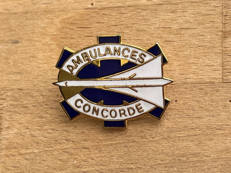 a  PINS PIN DIVERS SAMU AMBULANCE AVION CONCORDE N° 200 EX EGF DORE - Photo 1/1