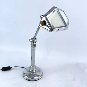 ART DECO Schreibtischlampe PIROUETT Modell Nizza Tischlampe, 1930er - Bild 1 von 6