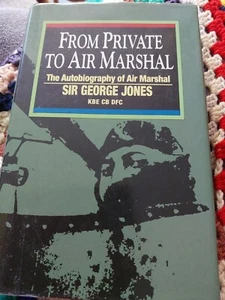 From Private to Air Marshal Autobiography of Sir George Jones Hardback Dustjack - Picture 1 of 9