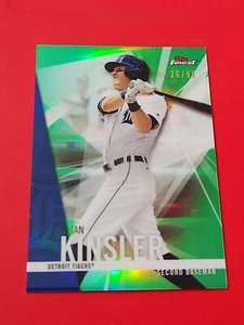 Ian Kinsler 2017 Topps Finest Green Refractor 36/99, #65, Detroit Tigers - Imagen 1 de 6