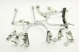 Vintage englisches Fahrrad Stangenbremsen Eisensatz Splitter - Bild 1 von 4