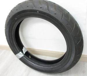 DUNLOP USED 130/80B17 MOTORCYCLE TIRE FRONT D408F (2009 Y) 0305-0305 USED - Picture 1 of 9
