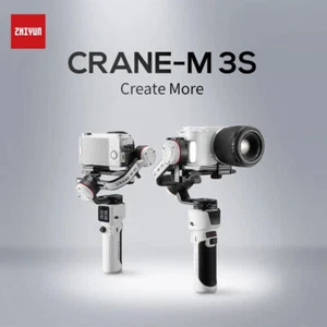 Zhiyun CRANE M3S 3-Axis Camera Handheld Stabilizer Gimbal Bluetooth Anti-Shake - Picture 1 of 10