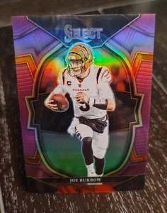 2022 Select Joe Burrow Purple Prizm /75 #70 Bengals - Bild 1 von 2
