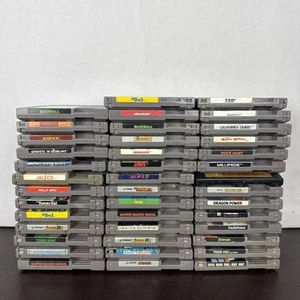 Lote de juegos Nintendo Nes 41 Mario Castlevania piezas sin probar o reparación leer - Imagen 1 de 9