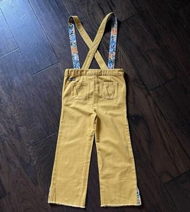 Matilda Jane Path Bottoms Girls Suspenders Pants Overalls size 6, - Picture 1 of 6