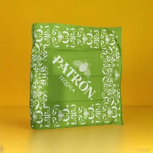 Bandana Patron Tequila Tamaño Jumbo. Cuadrado de aproximadamente 27 pulgadas envío gratuito EE. UU. - Imagen 1 de 3