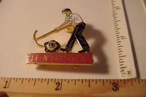 ~14 - N 1975 P.A.~PENNSYLVANIA LIONS PIN~COAL MINER FEATURED~ - Picture 1 of 2