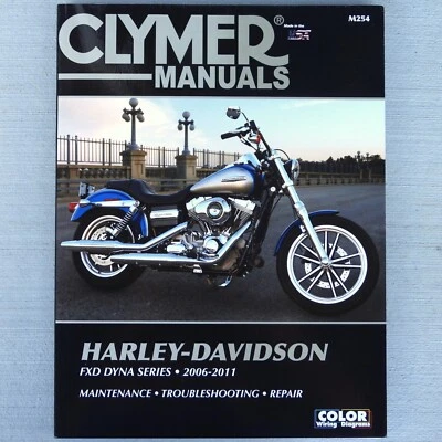 2006-2011 Harley Davidson FXD Dyna Super Street Wide Glide CLYMER REPAIR MANUAL - Image 1 of 4