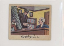 1949 Bowman America Salutes the FBI - Heroes of Law Trapping Confidence Men z6d