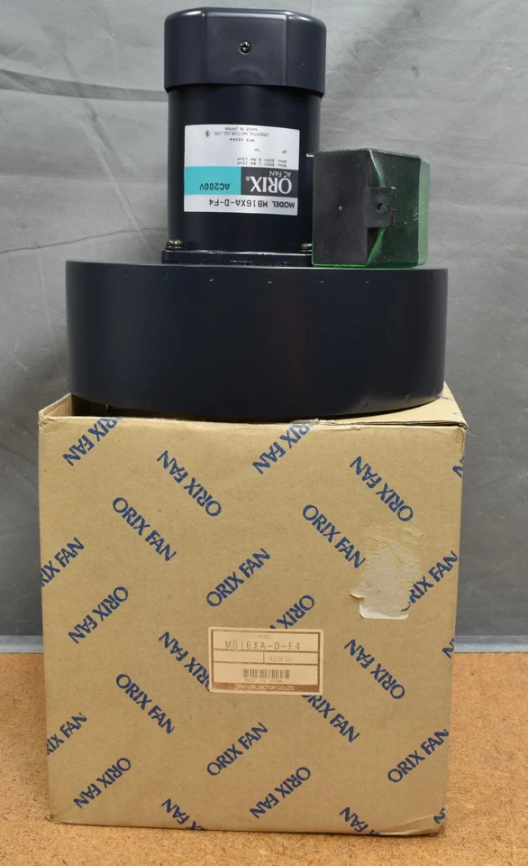 Oriental Motor MB16XA-D-F4, Orix, центробежный вентилятор / воздуходувка, 200 В переменного тока - Изображение 1 из 4