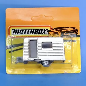 RARE Chrome Bulgarian Matchbox Superfast #31 Caravan Trailer MOC - Picture 1 of 8