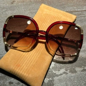Vintage Ted Lapidus sunglasses large oversized Paris France - Picture 1 of 7