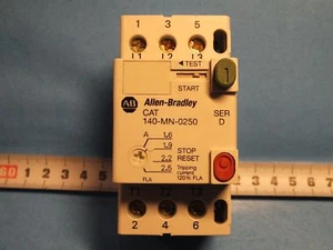 Allen-Bradley 140-MN-0250 Ser. D 1.6A-2.5A - Picture 1 of 4