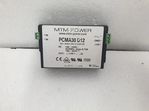 MTM POWER PCMA30 D12 Power Supply - Picture 1 of 7