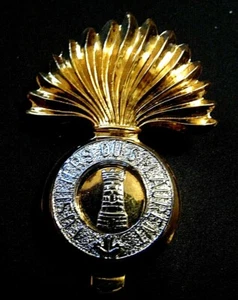 Canadá Fuerzas Armadas Canadienses FUSILEROS du St. LAURENT gorra insignia - Imagen 1 de 2