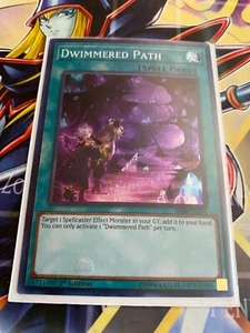 Yugioh TCG - Dwimmered Path - SR08-EN041 - 1a edizione - Super raro - M/QUASI - Foto 1 di 1