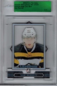 2014-15 ITG Ultimate Memorabilia 14th Ed. Sam Bennett Base Blue #'ed 8/10 - Picture 1 of 1