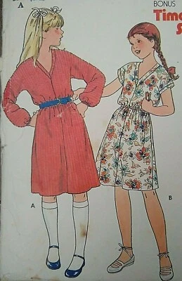 Vintage 1970s Butterick Marie Osmond Easy Quick Girl's Dress Sewing Pattern 6658 - Image 1 of 4