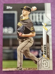 2020 Topps Update #U-155 Zach Davies San Diego Padres Baseball Card - Great TTM - Picture 1 of 2
