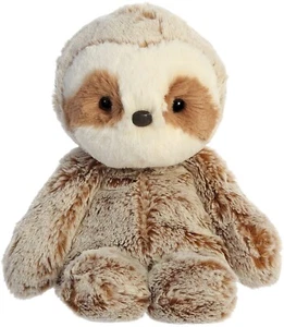Aurora - Sweet & Softer - 9" Sloth Snuggly Stuffed Animal - Picture 1 of 4