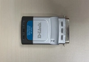D-Link DP-301P+ Fast Ethernet Print Server - Parallel Port - RJ45 - Bild 1 von 2
