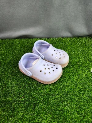 Crocs Infantes Talla 6C Púrpura Foto 1 de 4