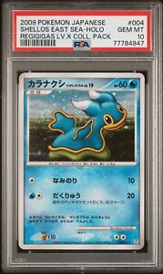 PSA 10 Shellos 004/012 PtR Regigigas Deck Japanese Holo Rare Graded Pokemon Card