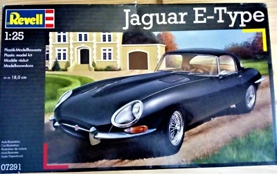 Rewell  JAGUAR E-TYPE  07291 - SCALA 1:25 - DIFFICOLTA' 5 - NUOVO - Immagine 1 di 4