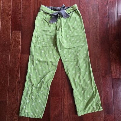 Xhiliration Green Skull and Crossbones Pajama Pants Size XS - Image 1 of 4