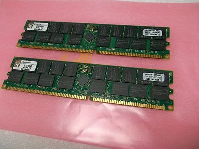 Kingston KTS8703/4G 4GB Memory Kit 2x 2GB PC2700, DDR333 ECC OEM X8711A X7711A-4 - Image 1 of 2