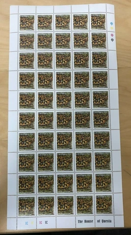 Uganda 1998 - REPTILES - Set of 3 Sheets of 50 (Scott #1550-2) - MNH Cover