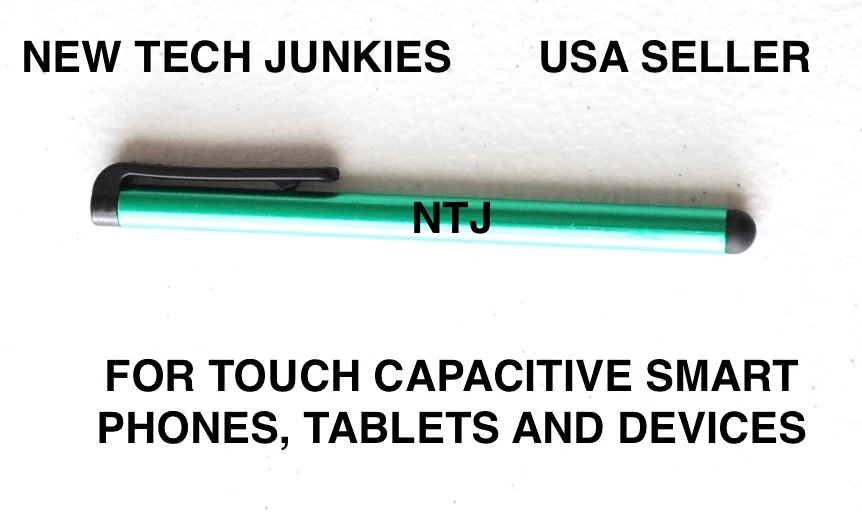 PLUMAS TÁCTILES LONG STYLUS 4" teléfono capacitivo para iPhone X 8 7 4s 6plus Galaxy s6+ Foto 1 de 4