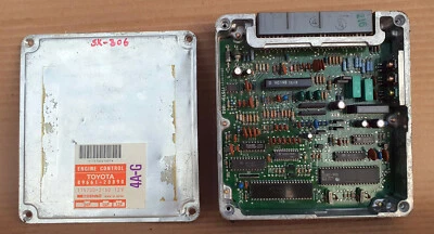 Toyota Corolla 1.6i 1987-1992 89661-20890 4A-G Ecu ecm OEM JDM usado 8966120890 Foto 1 de 4