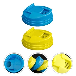 Canning Jar Storage Lids Beverage Can Lid Cover Replacement Travel Caps - Picture 1 of 12