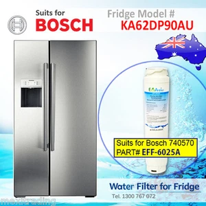 644845, 740570, 9000-077104 Replacement Fridge Filter Suits for Bosch KA62DP90AU - Photo 1/5