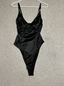 Women’s Unbranded Body Suit Size Medium Black - Picture 1 of 6