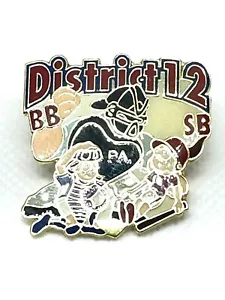 PA Pennsylvania District 12 Williamsport BB SB Little League Baseball Anstecknadel - Bild 1 von 4