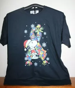 Autism Awareness Band umgeben von Hund und Vögeln T-Shirt, X-Large, schwarz - Bild 1 von 6