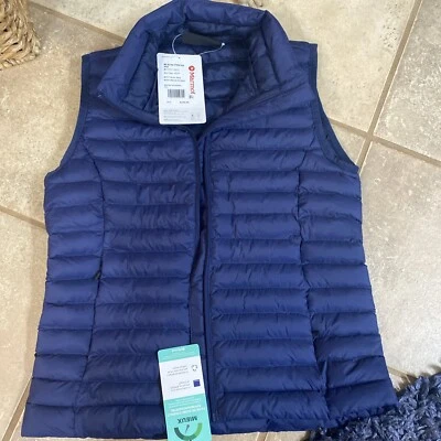 Marmot Women’s Navy Xs Vest Nwt - Image 1 of 4