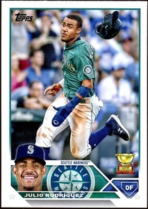 2023 Topps Julio Rodriguez #330 Seattle Mariners - Picture 1 of 2