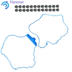 Valve Cover Gasket Set For Buick Cadillac Chevrolet Pontiac Saturn 3.6L V6 VIN 7 - Picture 1 of 10