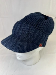 Janey & Rubbins Mütze Billed Beanie dunkelblau mit Fleecefutter Neu mit Etikett - Bild 1 von 9