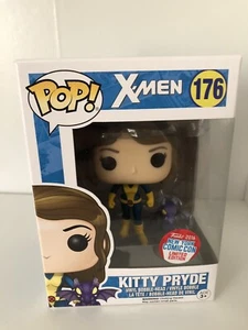 Kitty Pryde W/ Lockheed #176 2016 NYCC Exclusive Funko Pop Shadowcat Vaulted - Picture 1 of 7