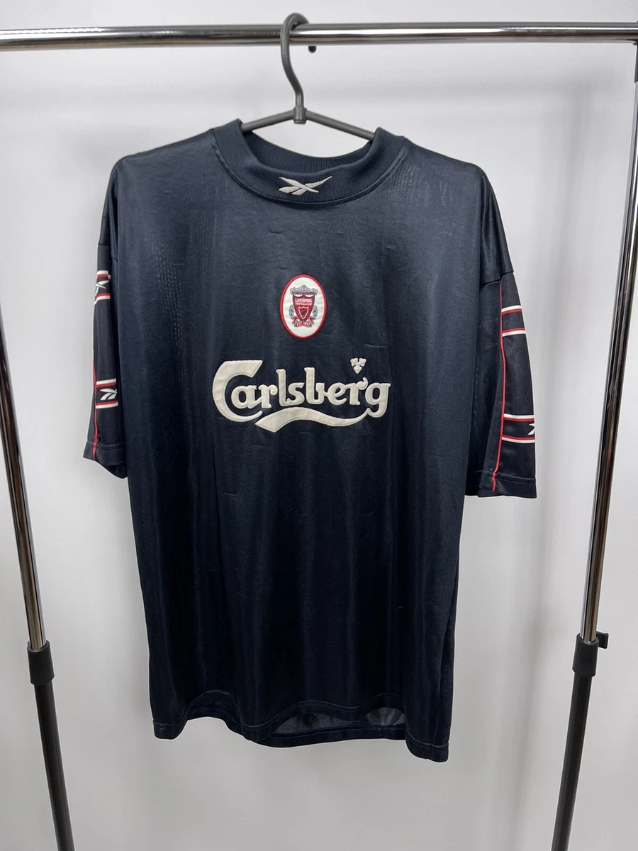 Reebok Liverpool Black International Club Soccer Fan Apparel and