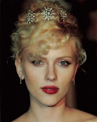 Scarlett Johansson Foto Película Modelo Actriz Pin Up 8x10 Cándida *P126c Foto 1 de 2